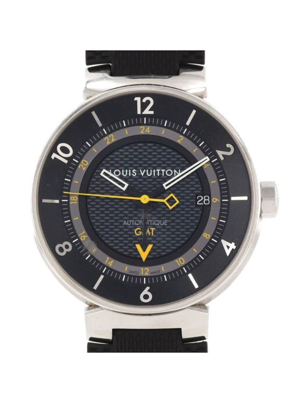 Louis Vuitton Tambour Moon GMT SS Automatic